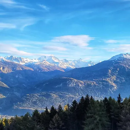 Apartment L'avantgardiste, Spacious 6 Bedrooms Duplex, Panoramic View Crans-Montana