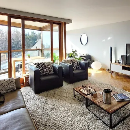 Lägenhet L'avantgardiste, Spacious 6 Bedrooms Duplex, Panoramic View *
