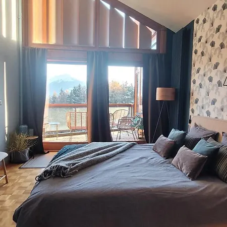L'avantgardiste, Spacious 6 Bedrooms Duplex, Panoramic View Lägenhet Crans-Montana