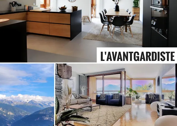 L'avantgardiste, Spacious 6 Bedrooms Duplex, Panoramic View Apartament *