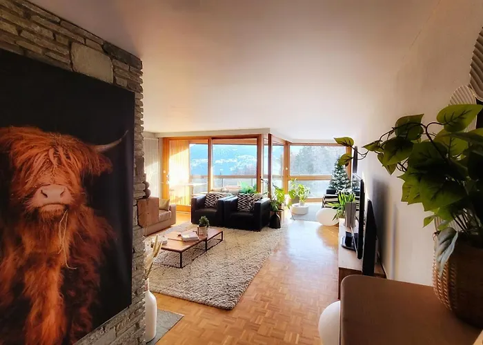 Apartament L'avantgardiste, Spacious 6 Bedrooms Duplex, Panoramic View